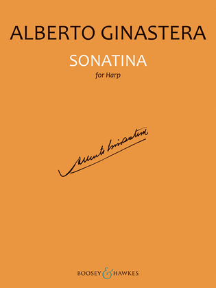 Book cover for Sonatina for Harp