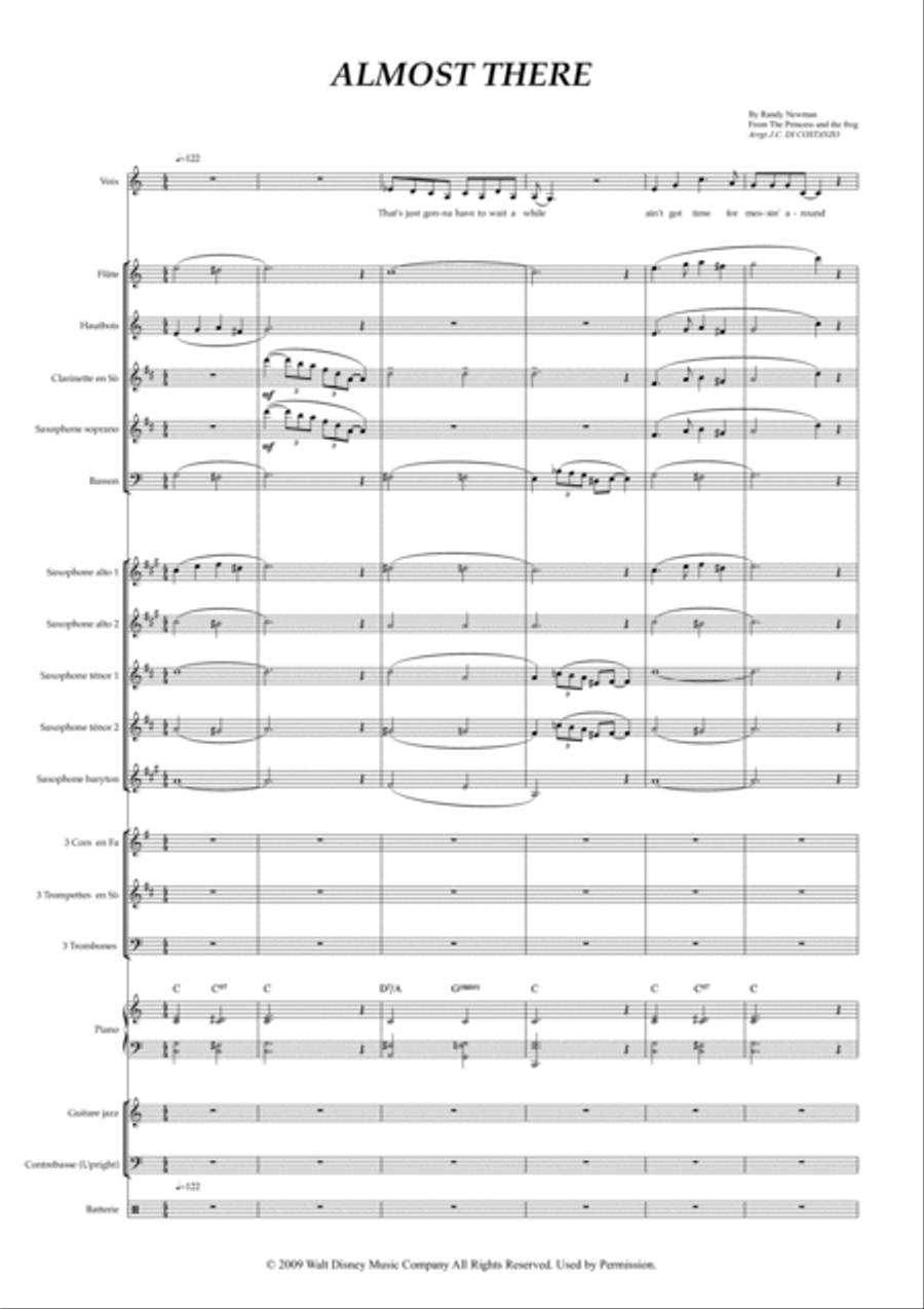 Almost There Jazz Ensemble scores gallery preview page 2