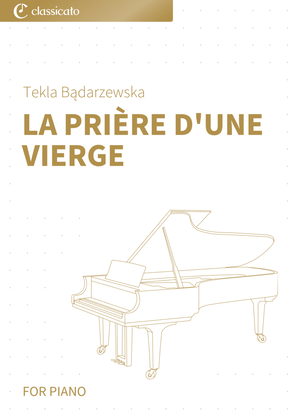 Book cover for La priere d'une vierge