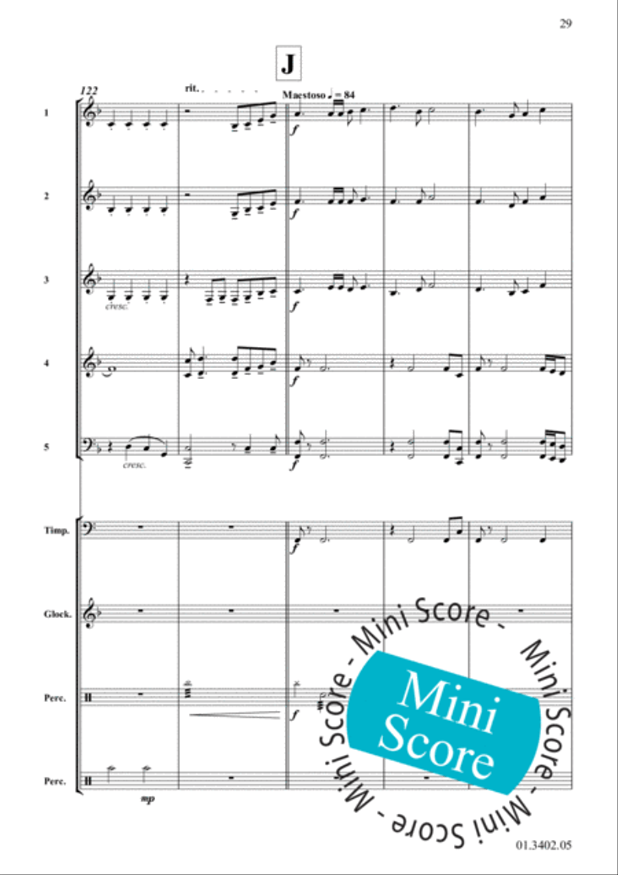 The Great Beethoven Bonanza Concert Band scores gallery preview page 33