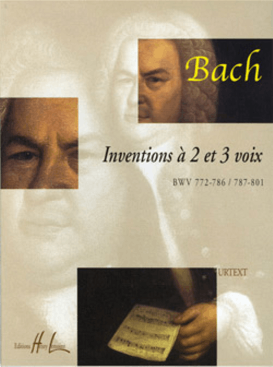 Inventions a 2 Et 3 Voix Piano Solo scores gallery preview page 1