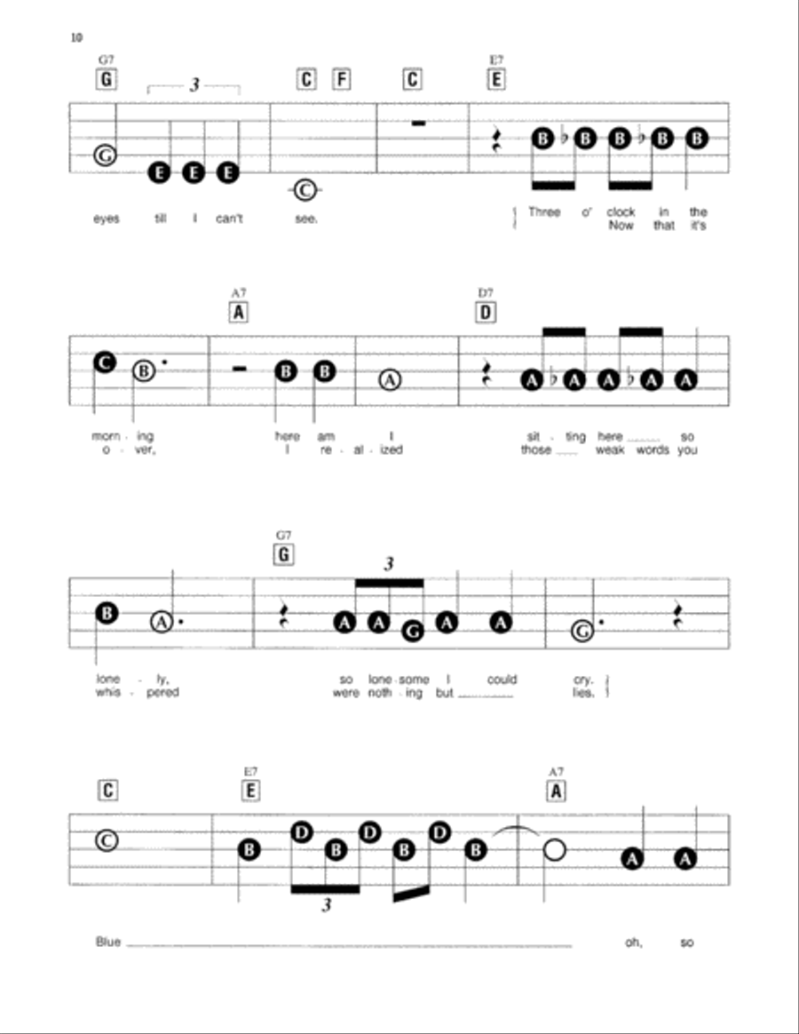 Blue Electronic Keyboard scores gallery preview page 2
