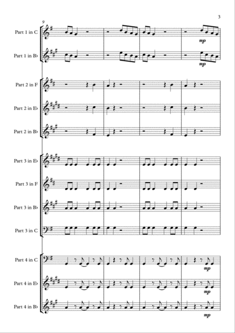 Shake It Off Shake It Off Small Ensemble scores gallery preview page 3