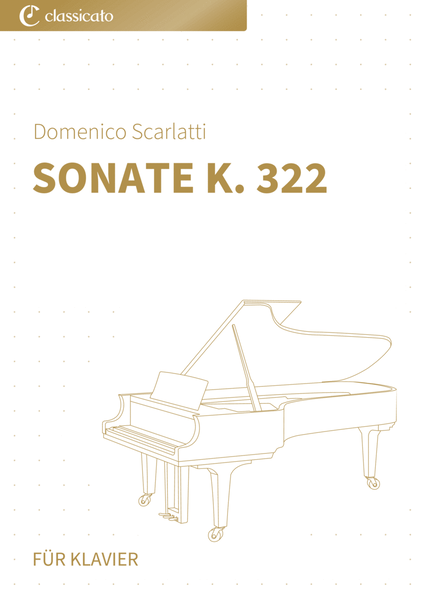 Sonate K. 322 image number null
