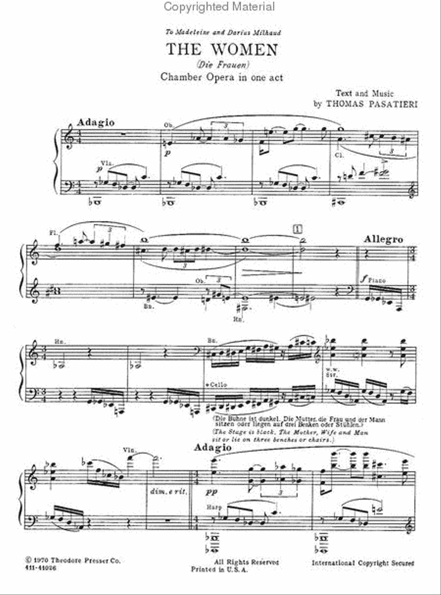 The Women (Die Frauen) The Women (Die Frauen) Chamber Music scores gallery preview page 2
