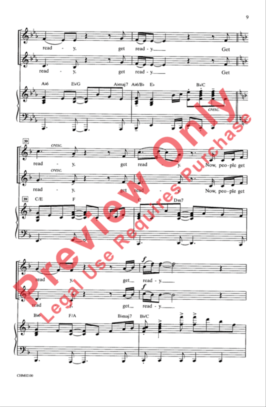 People Get Ready People Get Ready 2-Part scores gallery preview page 8