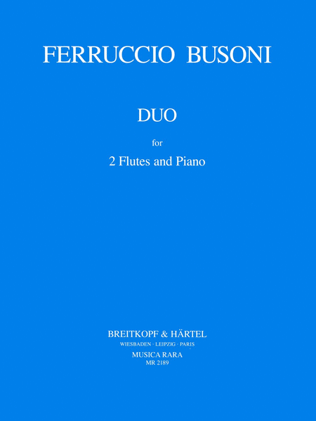 Duet in E minor Op. 43 Busoni-Verz. 156