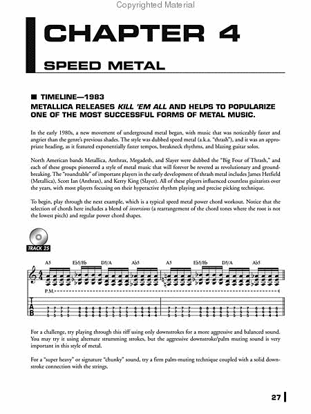 The Stylistic History of Heavy Metal Guitar image number null