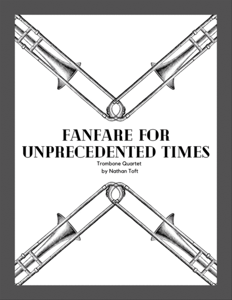 Fanfare for Unprecedented Times Brass Ensemble scores gallery preview page 1