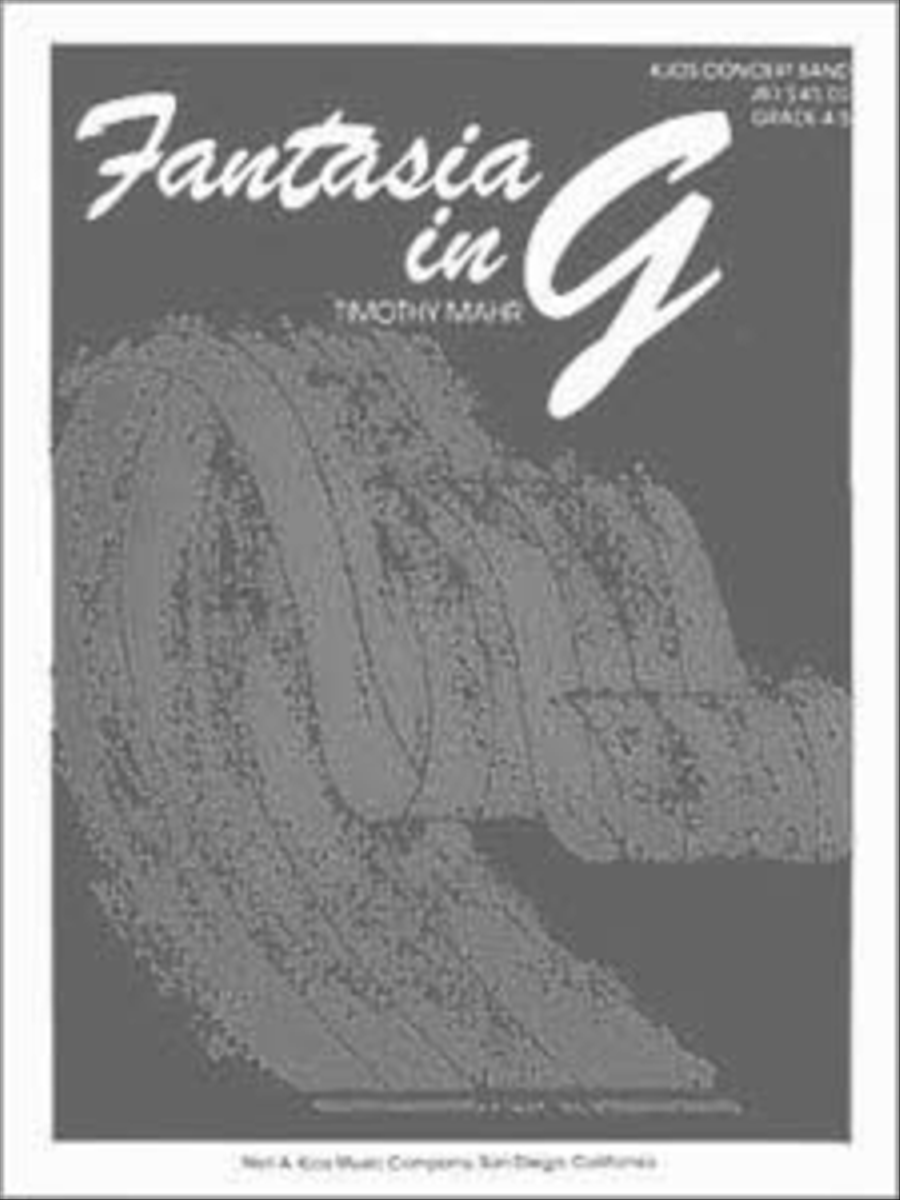 Fantasia in G - Score Concert Band scores gallery preview page 1