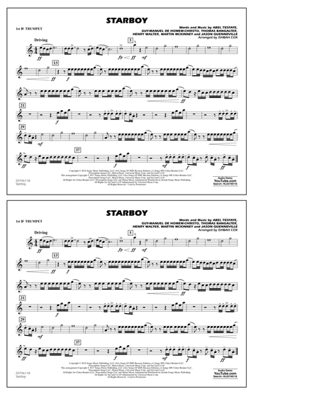 Starboy - 1st Bb Trumpet