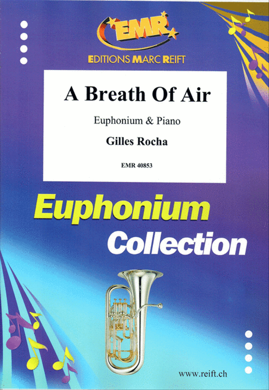 A Breath Of Air Euphonium scores gallery preview page 1