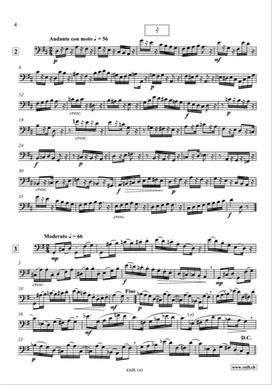Technical & Melodic Studies Vol. 5 Trombone scores gallery preview page 4