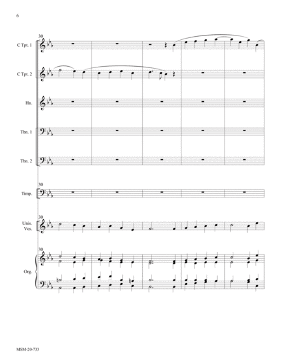 Aurelia Unison Choir scores gallery preview page 6