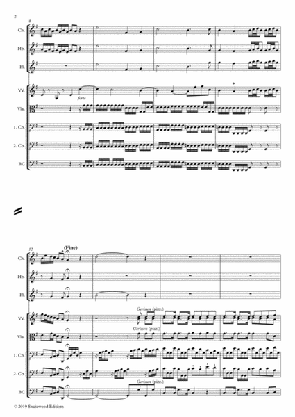 Telemann – Grillen-Symphonie TWV 50:1 (Score and parts PDF)