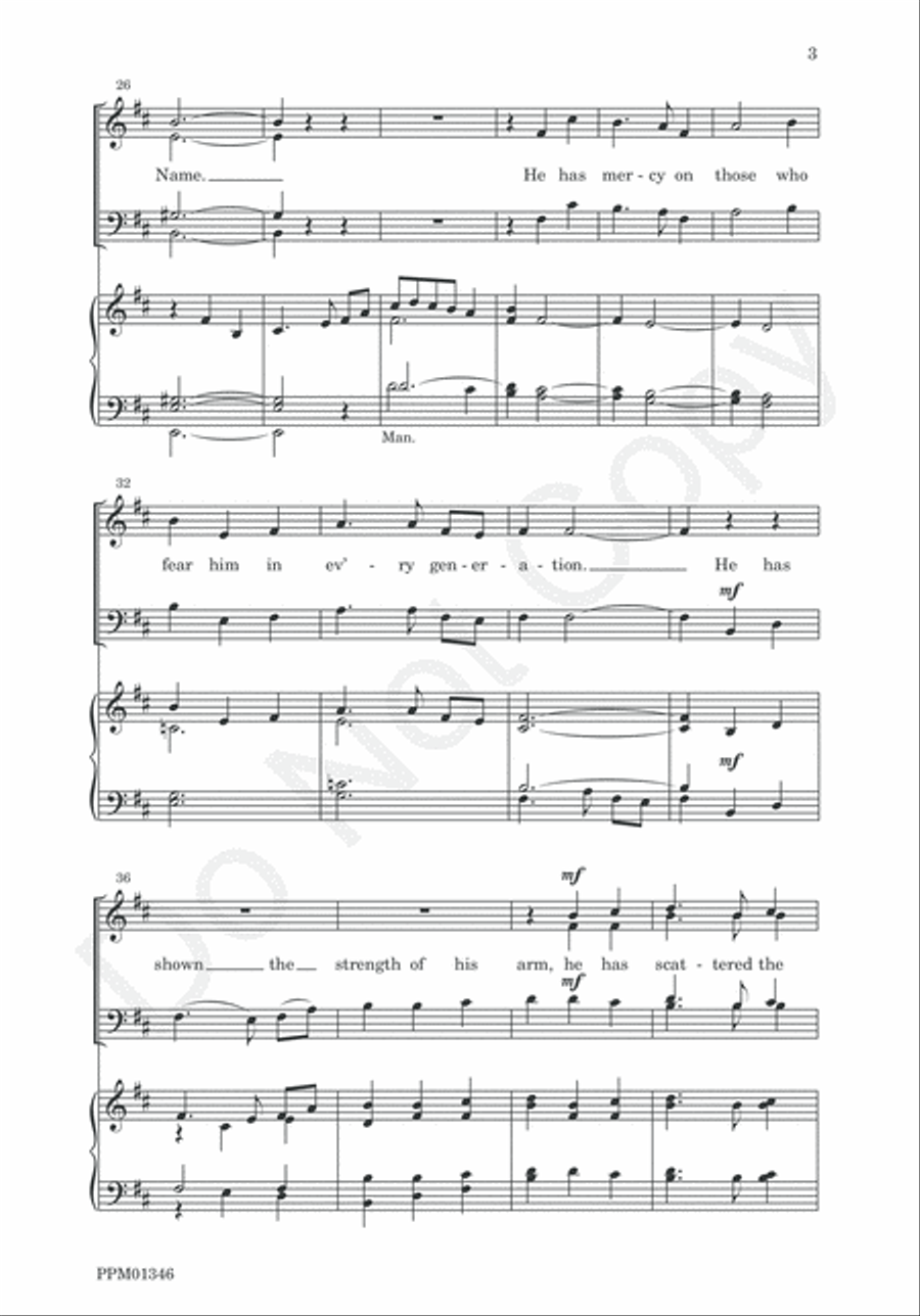 Magnificat and Nunc Dimittis 