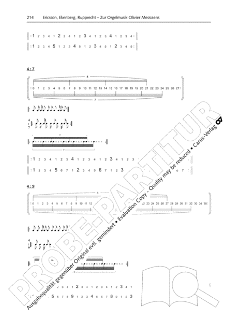 Orgelschule zur historischen Auffuhrungspraxis Organ Solo scores gallery preview page 215
