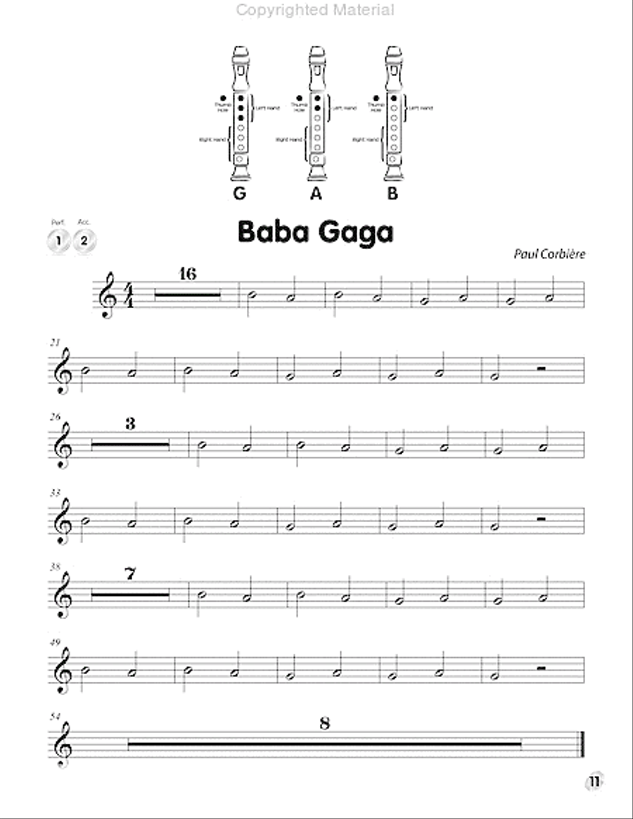 From BAGs to Riches Recorder scores gallery preview page 7