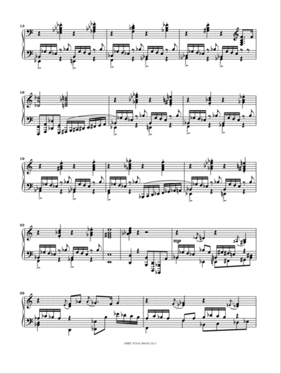 Ian Ring - Opus Arcana - 15 - Devil Piano Solo scores gallery preview page 4