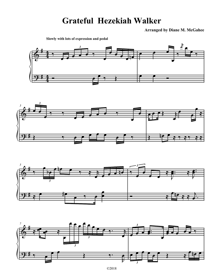 Grateful Small Ensemble scores gallery preview page 1