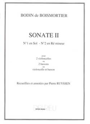 Book cover for Sonate No. 2 en Re min.