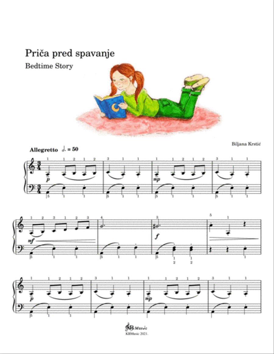 Bedtime story Bedtime story Part scores gallery preview page 2