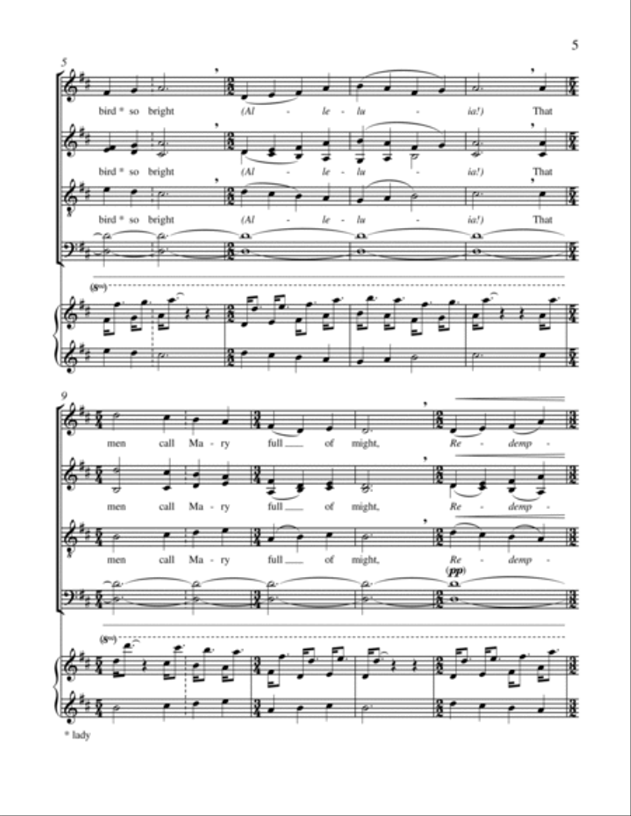 Carols of the Nativity: 1. As I Lay Upon a Night Choir scores gallery preview page 3