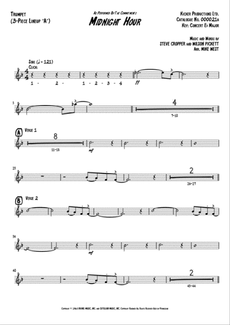 In The Midnight Hour Small Ensemble scores gallery preview page 2
