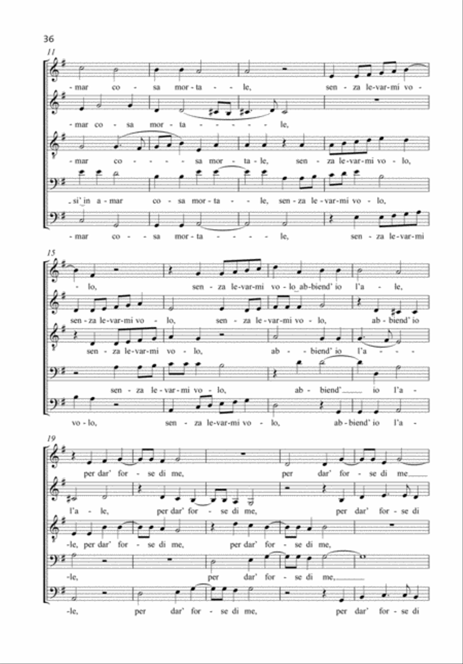 I'vo piagendo Men's Choir scores gallery preview page 2