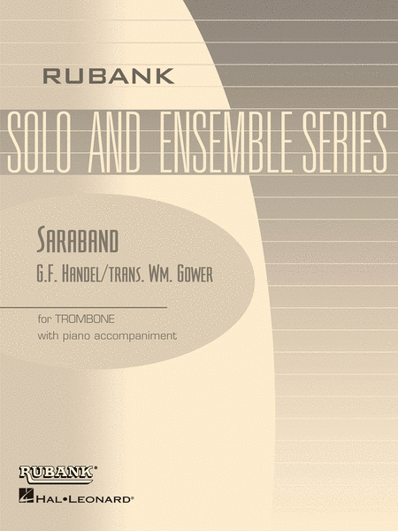 Saraband - Trombone Or Baritone (B.C.) Solos With Piano
