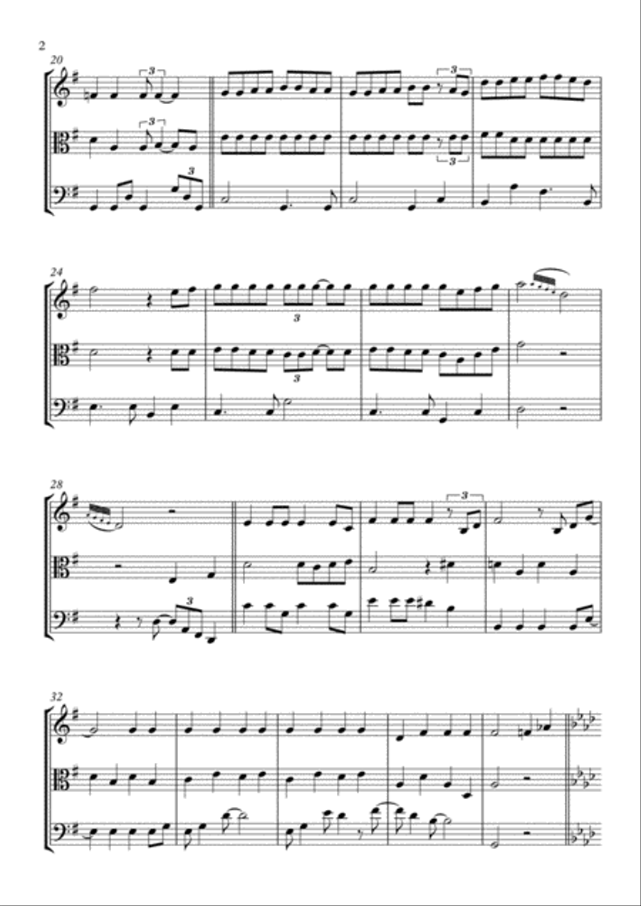Close To You String Trio scores gallery preview page 2
