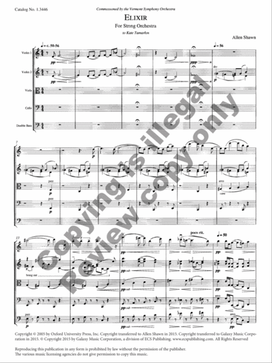 Elixir String Orchestra scores gallery preview page 11