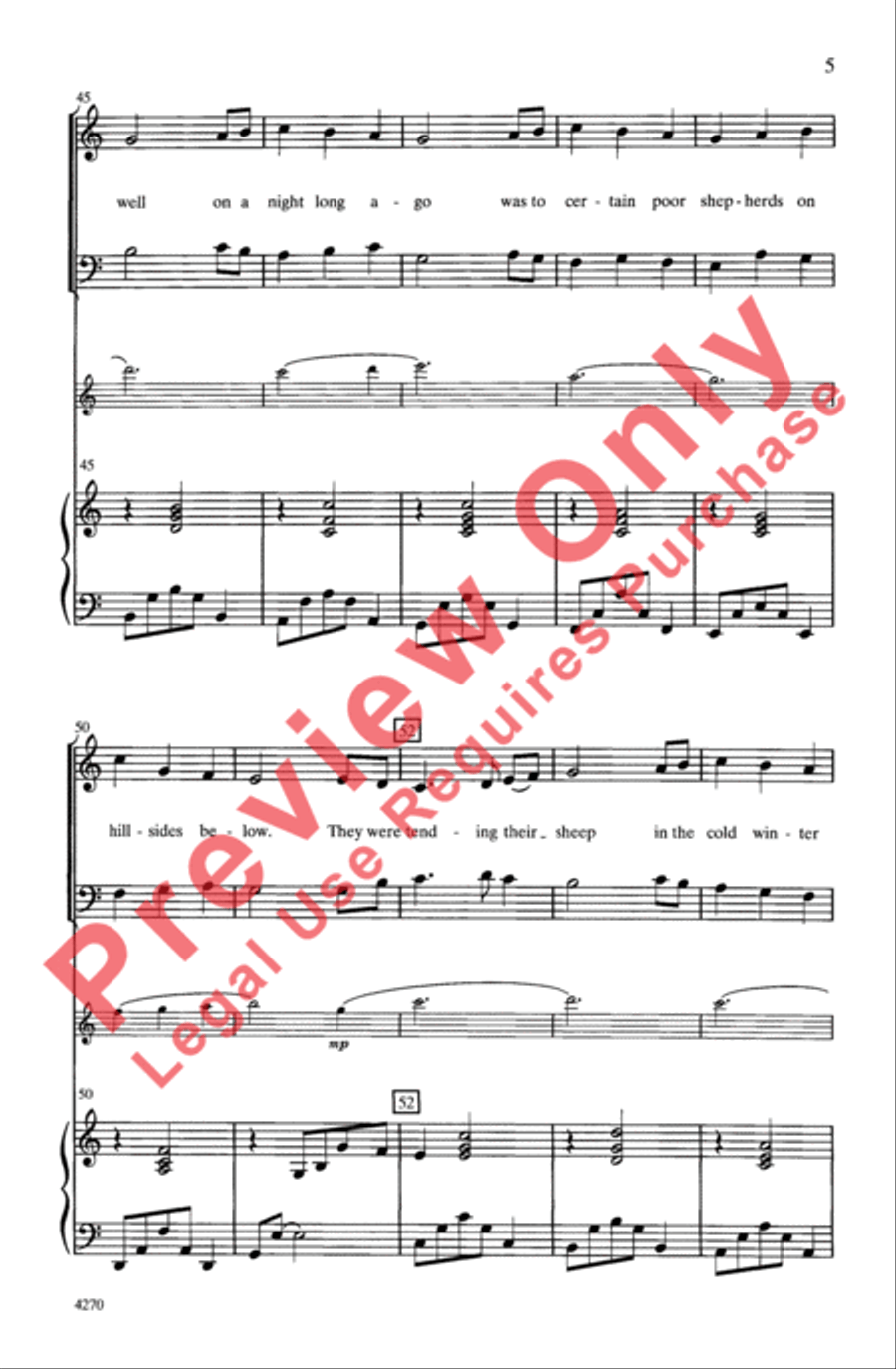That First Nowell 3-Part scores gallery preview page 5