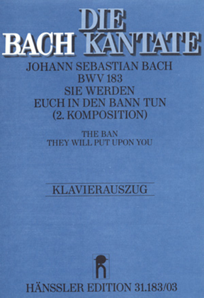 Book cover for The ban they will put upoon you (Sie werden euch in den Bann tun)