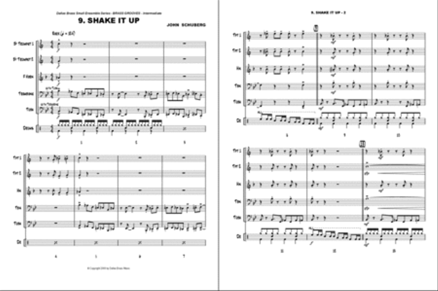 Brass Grooves - Intermediate School and Community scores gallery preview page 10