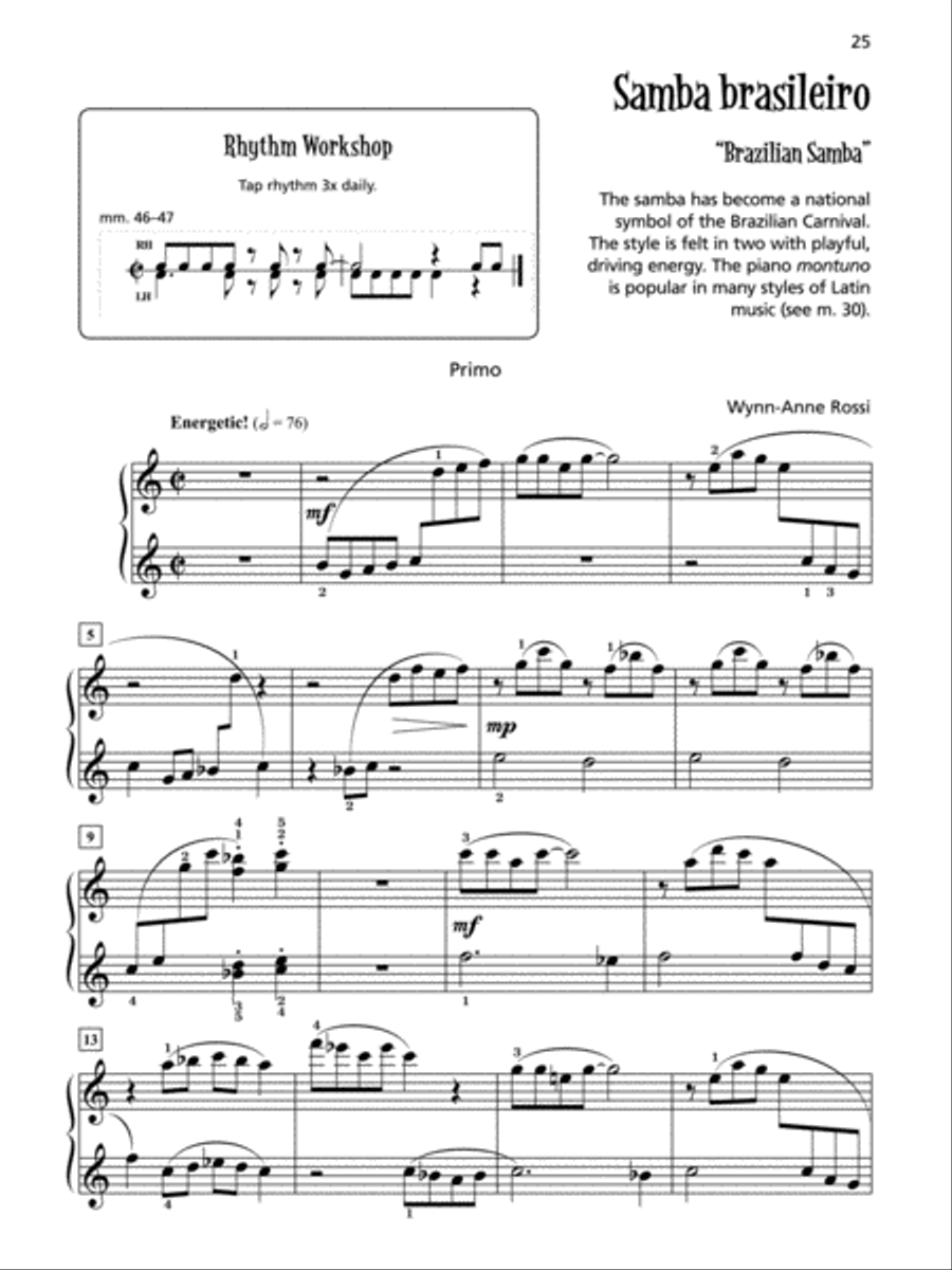 MAosica Latina para Dos, Book 4 Small Ensemble scores gallery preview page 10