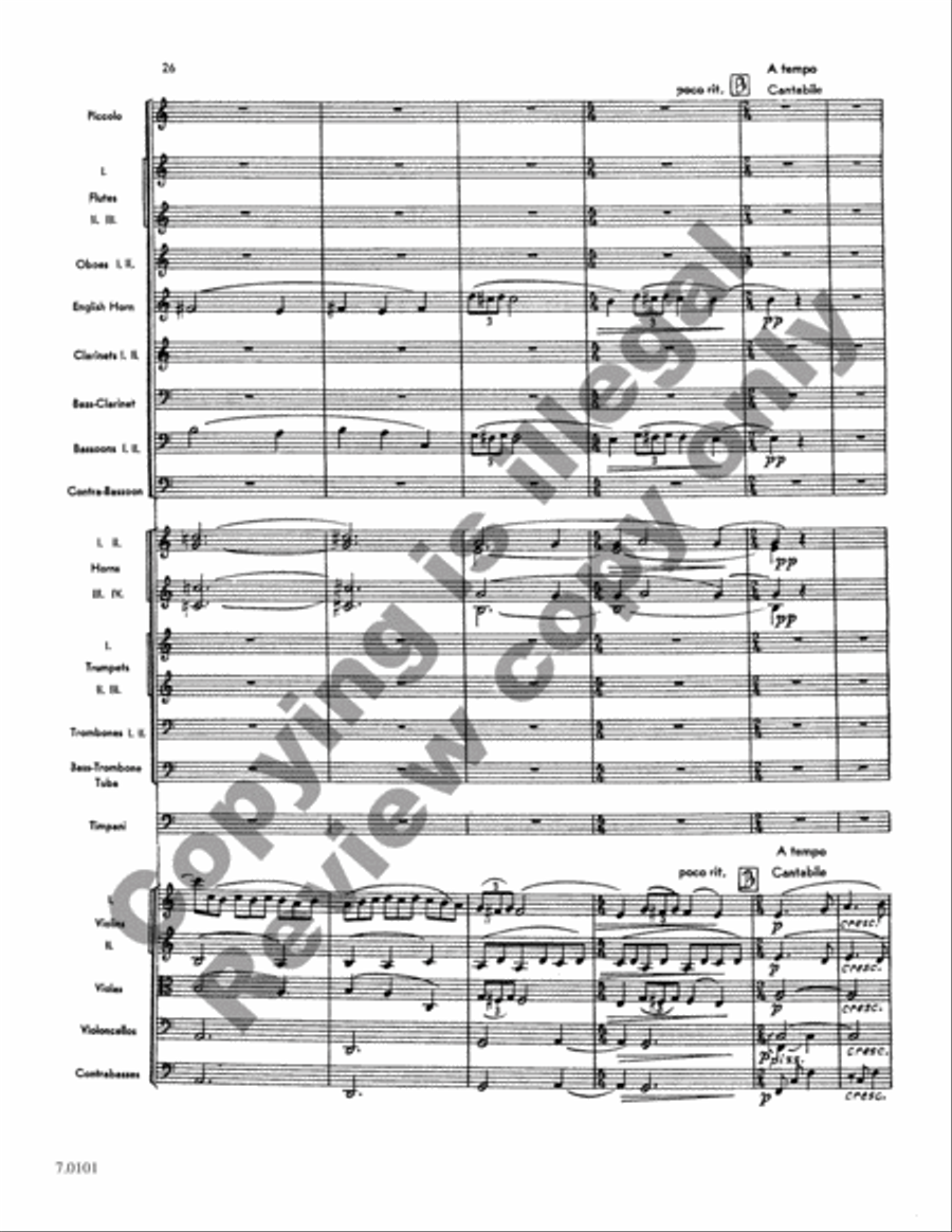 Symphony No. 1 Symphony No. 1 Full Orchestra scores gallery preview page 13