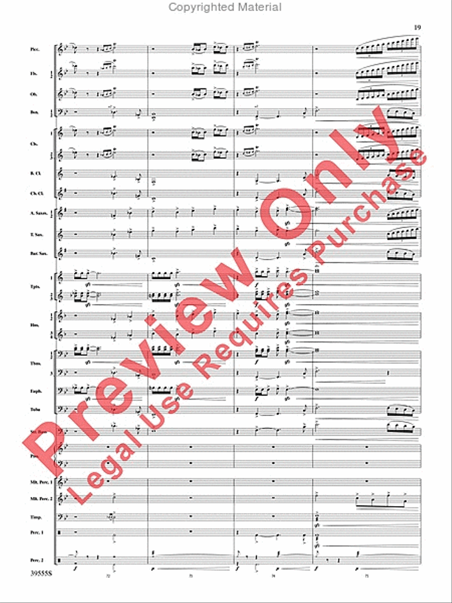 And Hope Led Them Home And Hope Led Them Home Concert Band scores gallery preview page 20