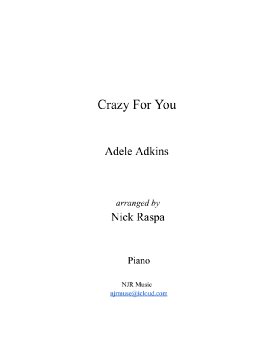 Crazy For You Piano Solo scores gallery preview page 3