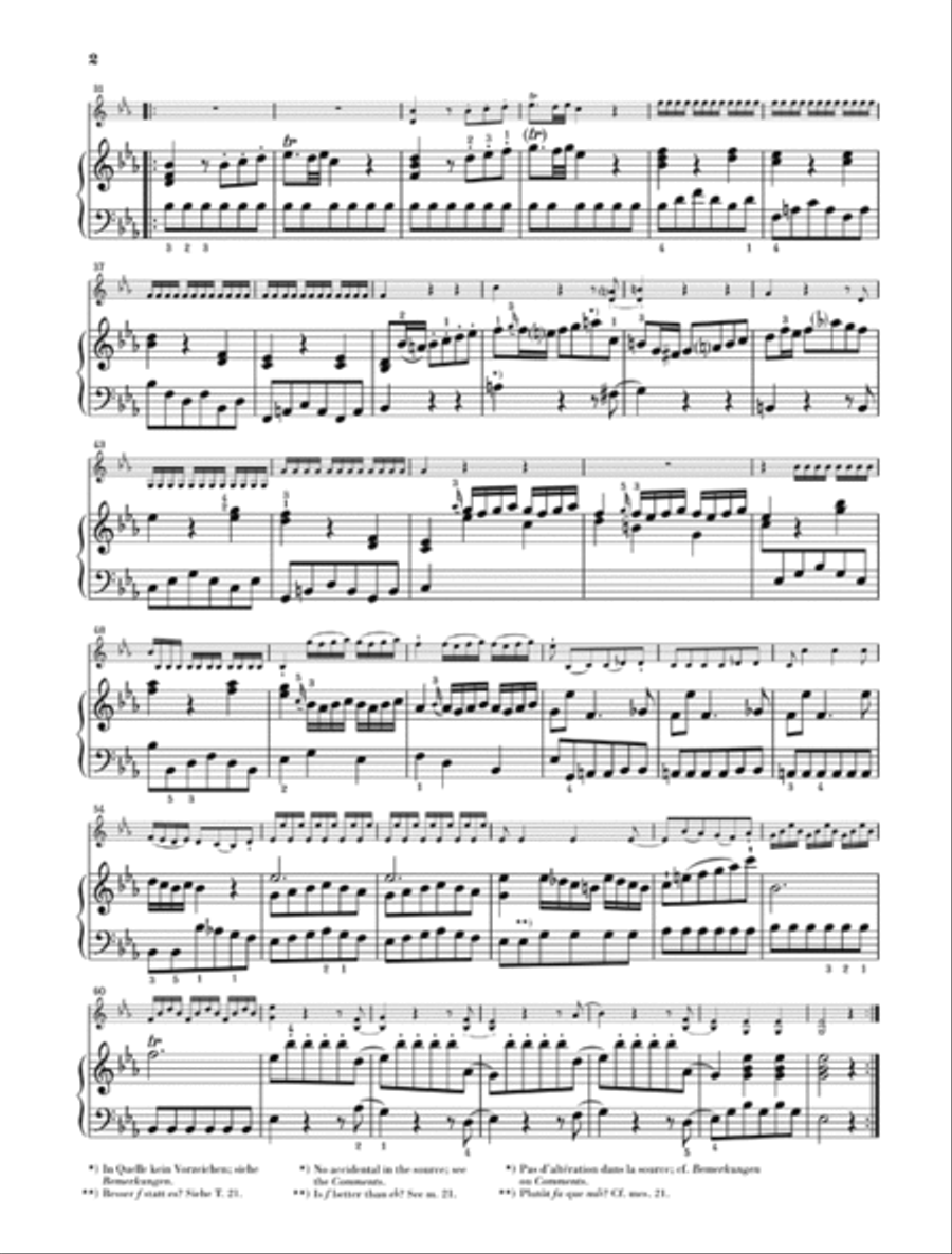Wolfgang Amadeus Mozart – “Wunderkind” Sonatas, Volume 3, K. 26-31 Violin Solo scores gallery preview page 4