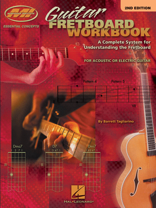 Book cover for Guitar Fretboard Workbook – 2nd Edition