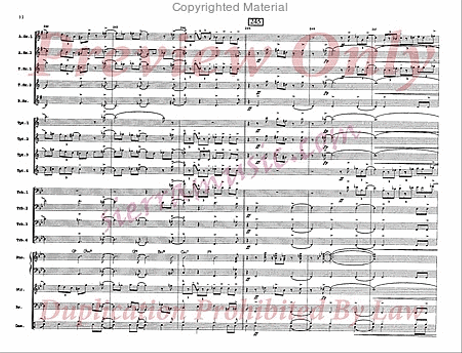 Keystone Shuffle Big Band scores gallery preview page 33