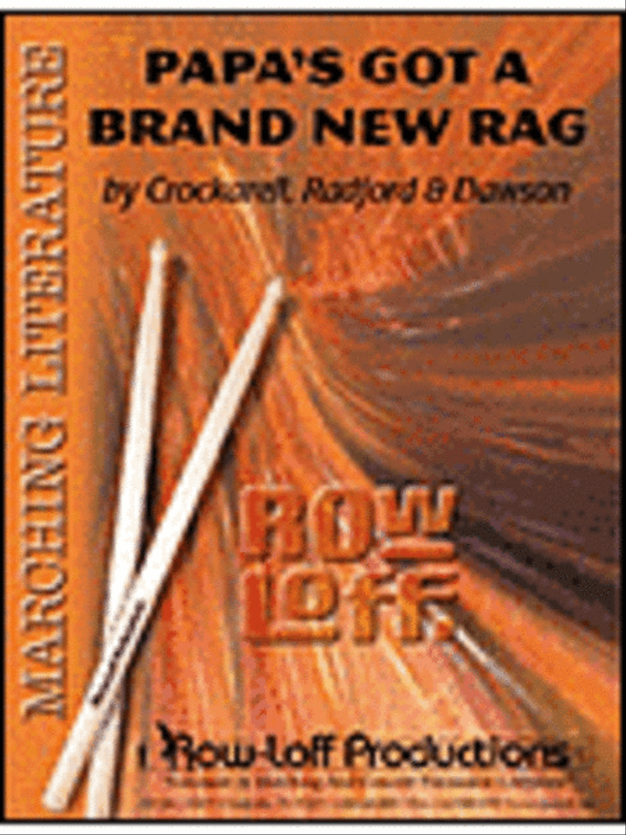 Papa's Got A Brand New Rag Percussion Ensemble scores gallery preview page 1