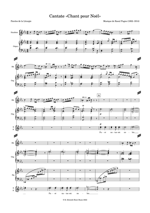 Cantata “Song for Christmas” (Full score and parts)
