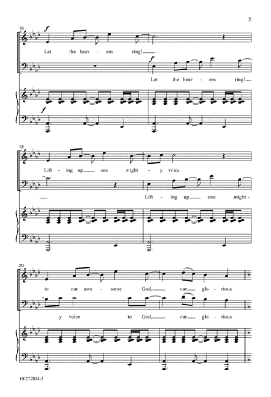 Let Creation Sing! 2-Part scores gallery preview page 5