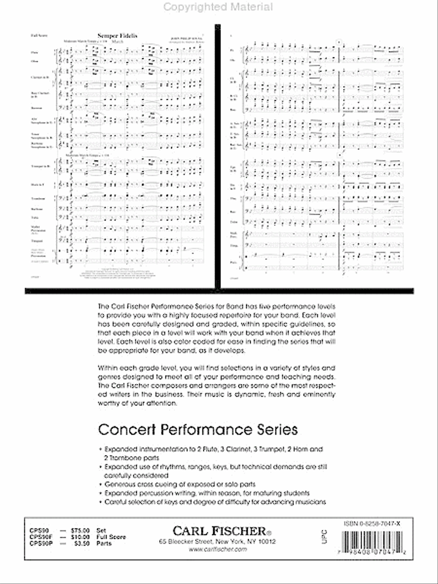 Sicilienne Sicilienne Concert Band scores gallery preview page 21