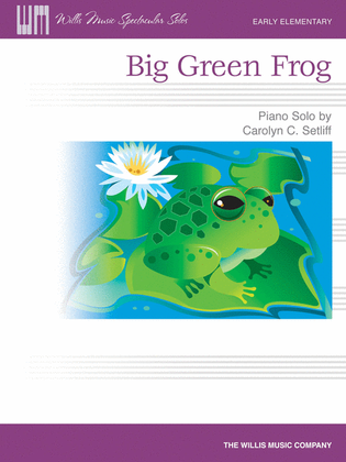 Book cover for Big Green Frog