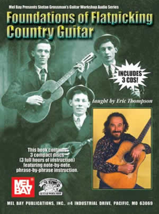 Book cover for Foundations of Flatpicking Country Guitar