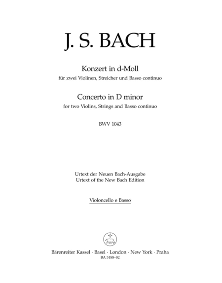 Konzert fur zwei Violinen, Streicher und Basso continuo - Concerto for two Violins, Strings and Basso continuo