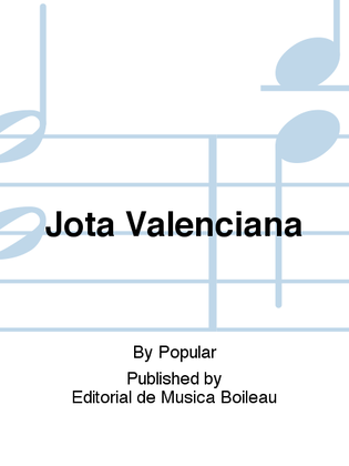 Book cover for Jota Valenciana